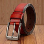 Pin Buckle Genuine Leather Luxury Strap Vintage Male Belts