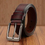 Pin Buckle Genuine Leather Luxury Strap Vintage Male Belts