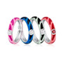 Colorful Eternity Rings 925 Sterling Silver Stackable  Fashion Jewelry Enamel Handmade Ring
