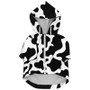 Cool Cow Print Hoodie For Dogs