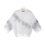 Sheer Oversized  Dragonfly Long Sleeve Transparent T-shirt