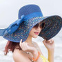 Large Brim Floppy  Foldable Summer  Beach Hat