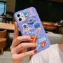 Cute Cartoon 3D Space Astronaut Case For iPhone Dream Moon Phone Cases