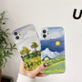 Landscape Oil Painting Design Phone Cases for iPhone