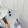 Cute Cartoon Funny Mouse Phone Case Tom & Jerry Transparent iPhone Cover