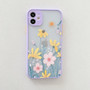 Cute Watercolor Flower Phone Case For iPhone 11 Pro Max