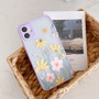 Cute Watercolor Flower Phone Case For iPhone 11 Pro Max