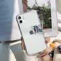 Cute Cartoon Cat & Mause Case for iPhone Funny Phone Cover