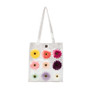 Flower Clear Shopping Bag Transparent Beach Bag Jelly Tote