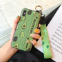 Cute Avocade Phone Case Phone Holder for iPhone X XR XS Max Fruit Cover