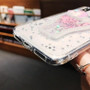 Cartoon Unicorn Dynamic Liquid Quicksand Cute iPhone Cases