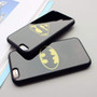 Mirror Cartoon Batman Superman Phone Case For iPhone