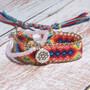 Handmade Bohemian Charm Anklets Crystal Bead Beach Foot Jewelry