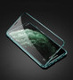 Privacy Magnetic Case Anti Peeping Clear Double Sided Tempered Glass Protective iPhone Case