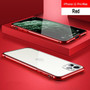 Privacy Magnetic Case Anti Peeping Clear Double Sided Tempered Glass Protective iPhone Case