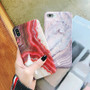 Candy Color Marble iPhone Case