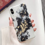 Artistic Touch of Nature Colorful Amber Marble iPhone Case