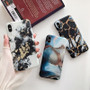 Artistic Touch of Nature Colorful Amber Marble iPhone Case