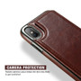 PU Leather Flip Wallet Phone Case for iPhone