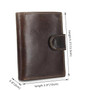 Vintage Men Wallet Genuine Cowhide Short Wallets Purse Card Holder