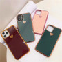 Plating Love Phone Case For iPhone X XS Max XR Soft Silicone Cover