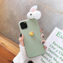 3D Rabbit Love Phone Case Cute Apple iPhone Silicone Cover