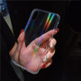 Rainbow Laser iPhone Case Luxury Colorful Transparent Phone Cases