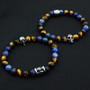 Natural Beads Tiger Eye Stone Bracelets Trendy Jewelry For Men's