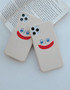 Funny Cartoon Phone Cases Cute Smiley Face iPhone Case Fundas Coque