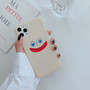 Funny Cartoon Phone Cases Cute Smiley Face iPhone Case Fundas Coque