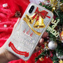 Glitter Quicksand Case iPhone X XR XS MAX Christmas Winter New Phone Cover