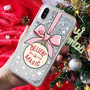 Glitter Quicksand Case iPhone X XR XS MAX Christmas Winter New Phone Cover