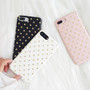 Gold Star Phone Cover iphone XS Max  Luxury Candy Color Cases