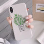 Fashion Summer Fresh Leaf Case For iPhone Cute Phone Cases