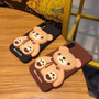Cute Korean Cartoon Case 3D Teddy Bear Coque iPhone Case
