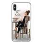 Vogue Girl Cute Phone Cases Transparent iPhone Case