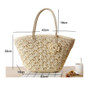 Summer Beach Bags Straw Large Woven Women Shoulder Bag Tote