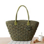 Summer Beach Bags Straw Large Woven Women Shoulder Bag Tote