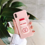 Luxury Silicone Cute Milk Lovely Cell Phone Case For iPhone