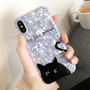 Cute iPhone Case Lovely Rabbit Cat Glossy Phone Cases