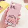 Cute Muzi Apeach 3D Candy Korean Cartoon Phone Case iPhone