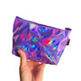 Candy Travel Cosmetic Bag Waterproof Hologram Makeup Bag