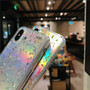 Glitter Laser With Gold Foil Phone Case iPhone