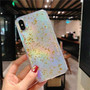 Glitter Laser With Gold Foil Phone Case iPhone