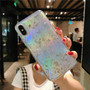 Glitter Laser With Gold Foil Phone Case iPhone