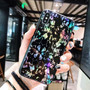 Tempered Glass Cases For iPhone Colorful Back Cover Capa