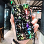 Tempered Glass Cases For iPhone Colorful Back Cover Capa