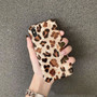 Luxury Glossy Shell Leopard Print Cell Phone Case For iphone