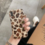 Luxury Glossy Shell Leopard Print Cell Phone Case For iphone