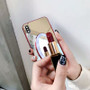 Luxury Fill Light Plating Makeup Mirror İPhone Case